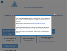 Tablet Screenshot of cika.com.mx