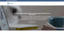 Desktop Screenshot of cika.de